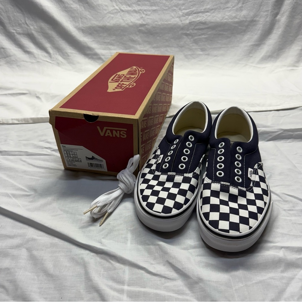 Vans Checkerboard Lace-Up Sneakers